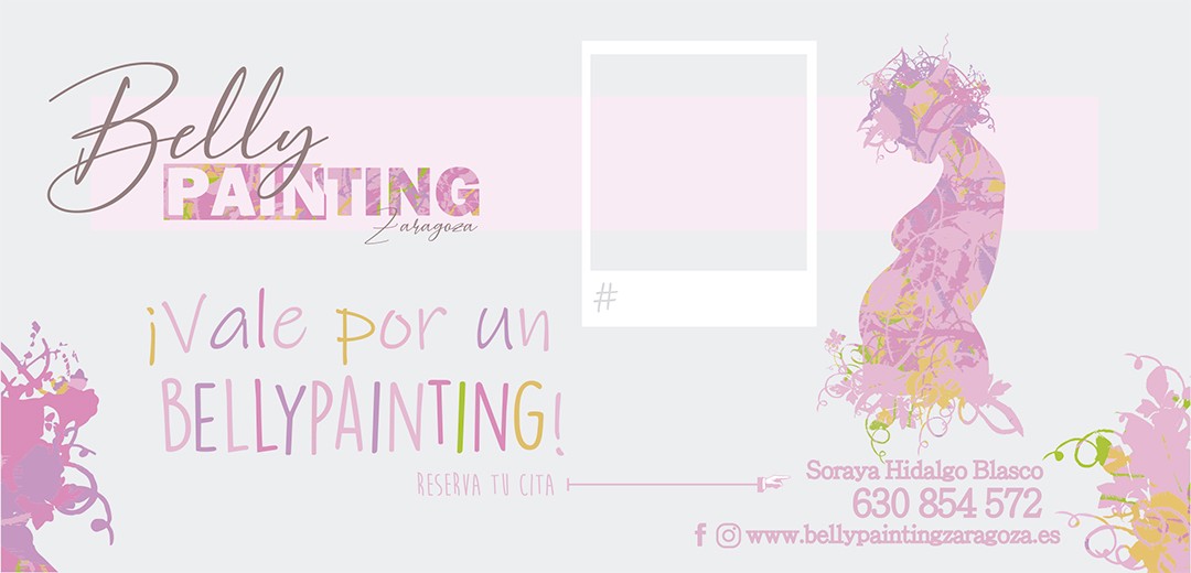 Tarjeta Regalo bellypainting zaragoza